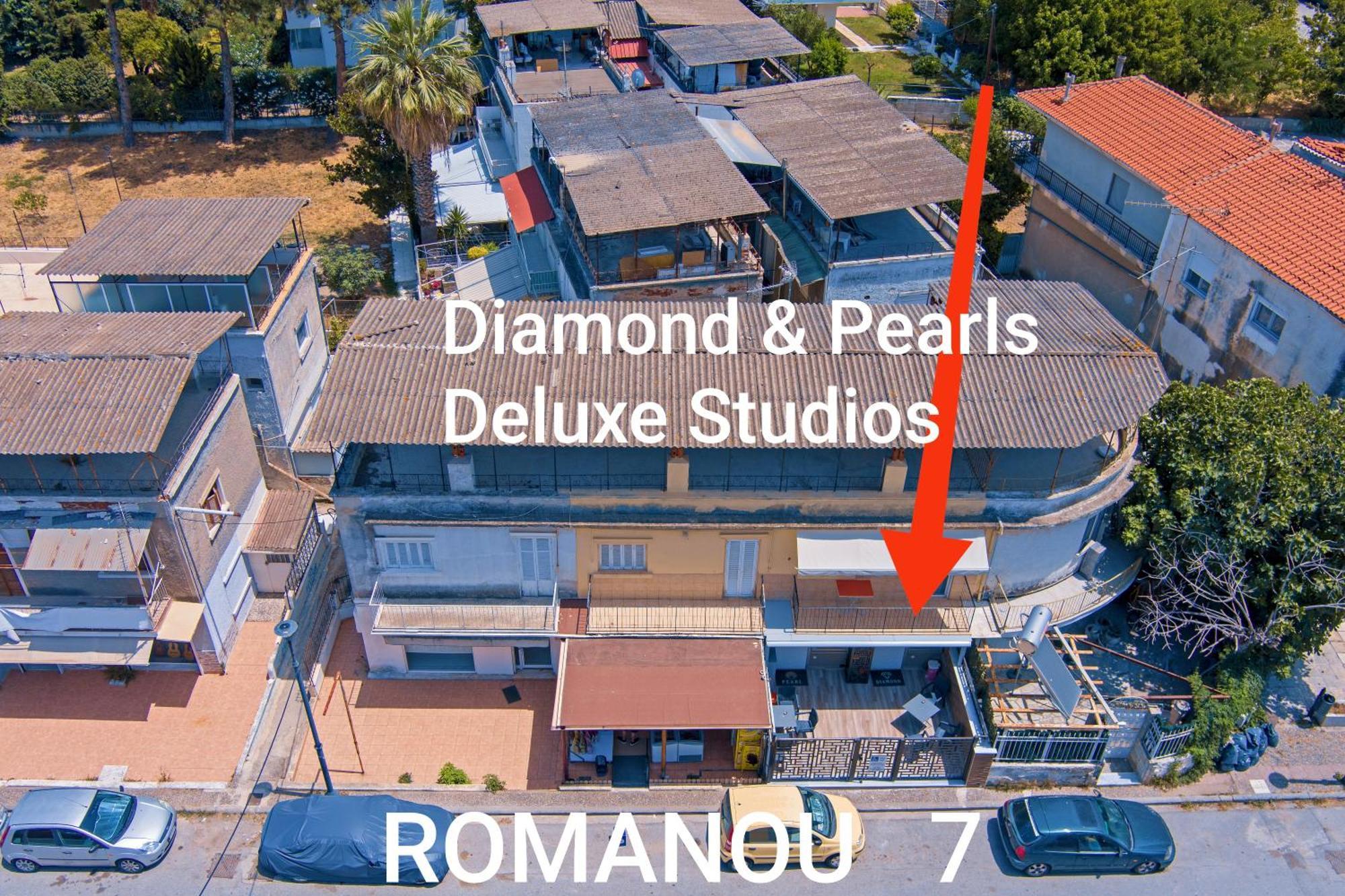 Diamond & Pearl Studios Peraía Eksteriør billede